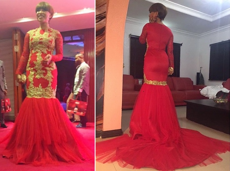 tonto dikeh AMVCA POSTED